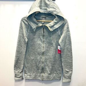 SoHo Sport Women’s Grey Zip up Hoodie Size Medium